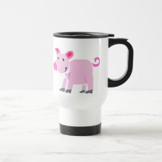 Caneca Térmica XX- desenhos animados primitivos da arte do porco