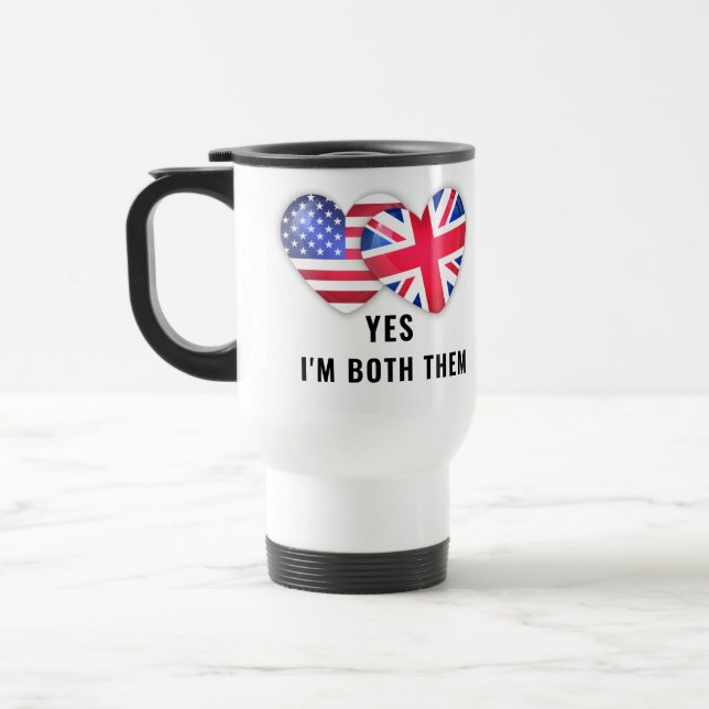 Caneca Térmica Yes, I’m Both – Citizenship Day  (Esquerda)