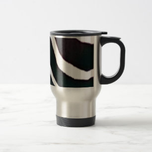 Caneca Térmica Zebra Black and White Stripes Impressão