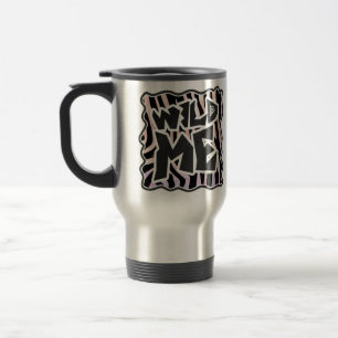 Caneca Térmica Zebra Black e Pink Wild