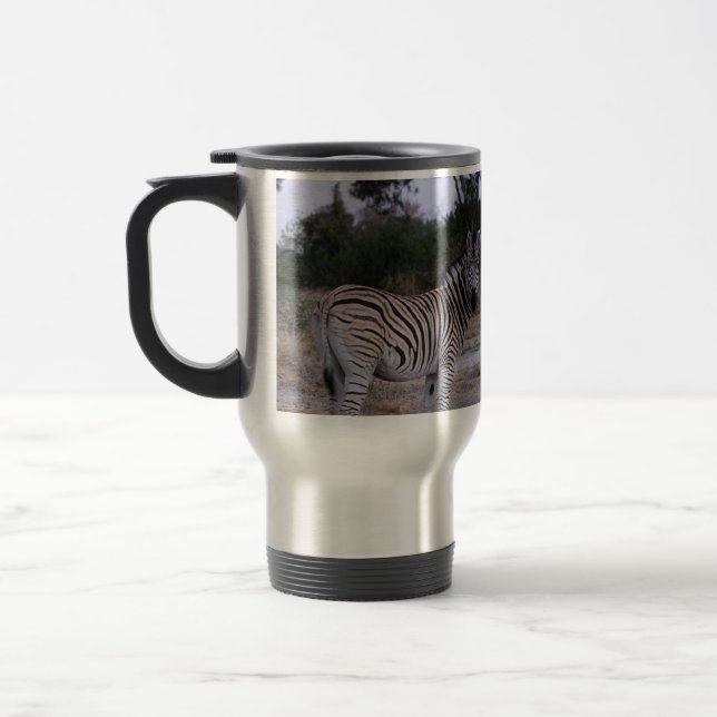 Caneca Térmica Zebra Double Take Foto (Esquerda)
