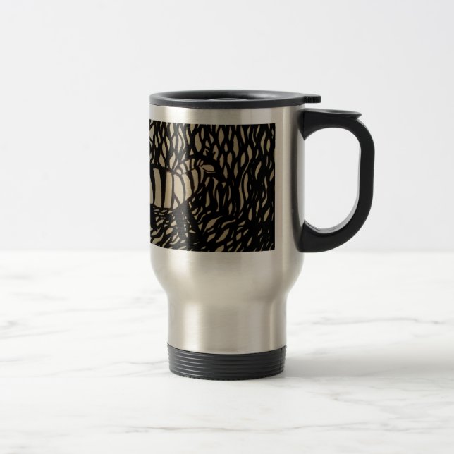 Caneca Térmica Zebra em camuflagem (Direita)