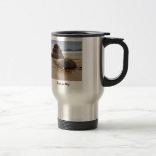 Caneca Térmica Zen Stacking Boulders em Praia