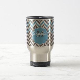 Caneca Térmica Ziguezague na moda impressionante legal de
