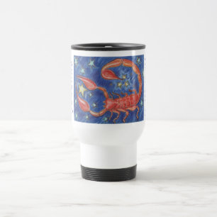 Caneca Térmica Zodiac Scorpio viagem/caneca de viagem ao trabalho