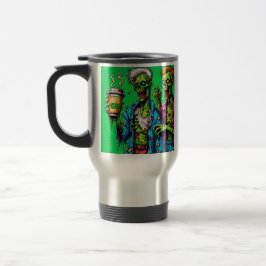 Caneca Térmica Zombies cafeinados