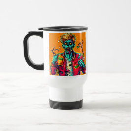 Caneca Térmica Zombies cafeinados