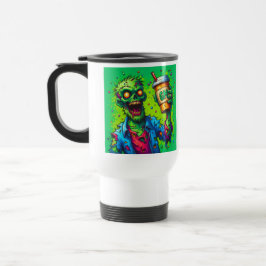 Caneca Térmica Zombies cafeinados