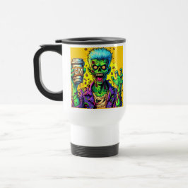 Caneca Térmica Zombies cafeinados