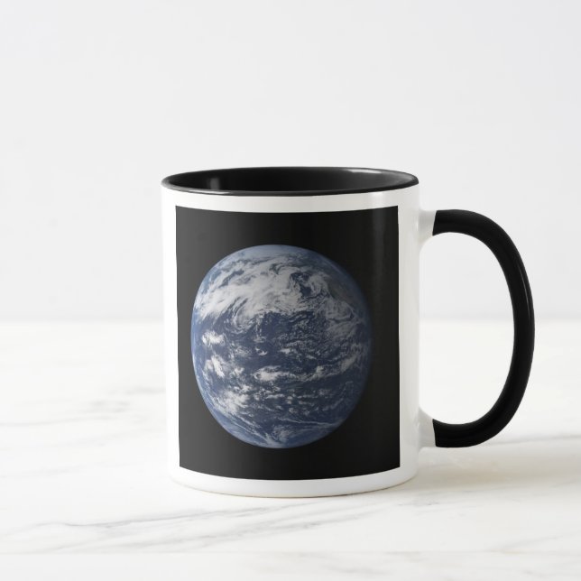 Caneca Terra de cheio centrada no Oceano Pacífico (Direita)