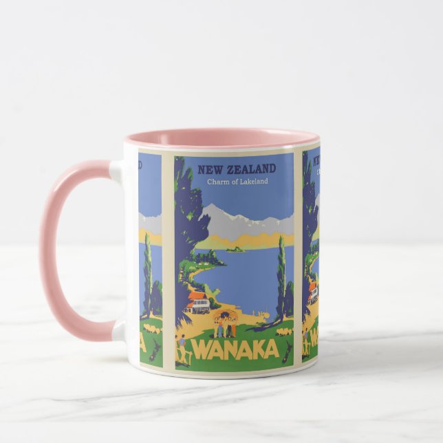Caneca Terra do Lago viagem Nova Zelândia (Esquerda)