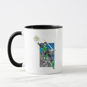 Caneca Terra dos Lanternas Verdes na Cidade