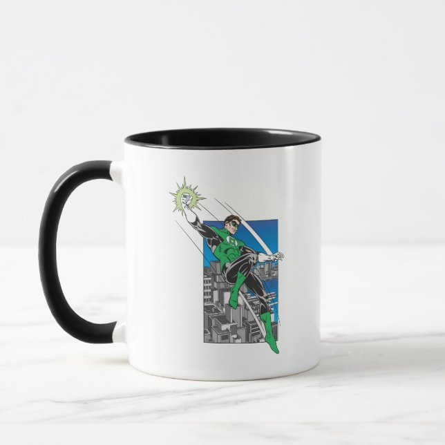 Caneca Terra dos Lanternas Verdes na Cidade (Esquerda)