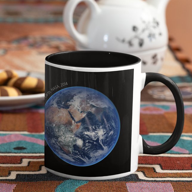 Caneca Terra Marble Azul, Foto por Satélite 2014 (Criador carregado)