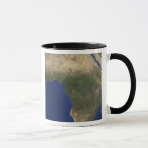 Caneca Terra que mostra a cobertura do solo sobre África