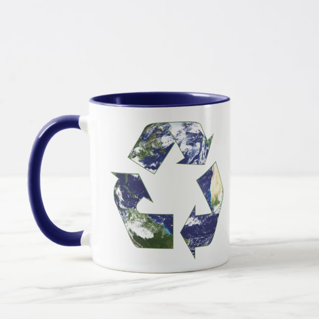 Caneca Terra - Reciclagem (Esquerda)