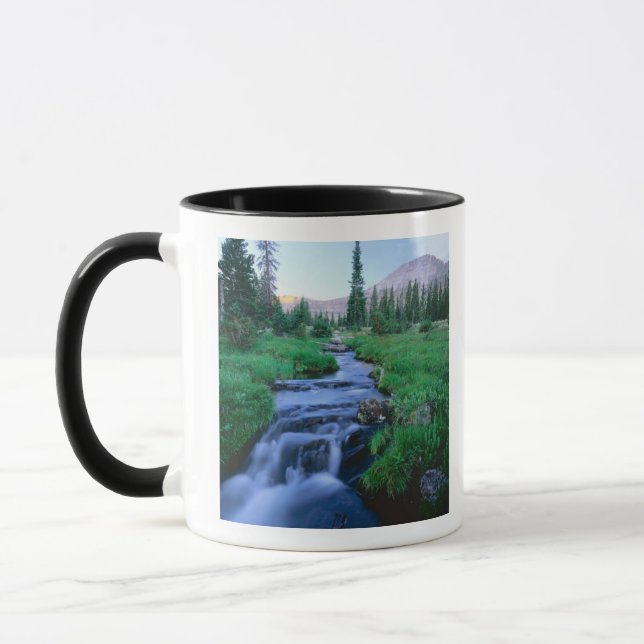 Caneca TERRA SELVAGEM DE HIGH UINTAS, UTAH. Stillwater Fo (Esquerda)