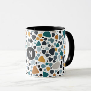 Caneca Terrazzo Pattern