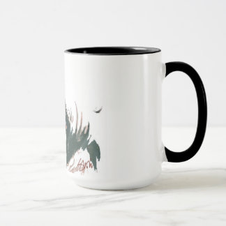 Caneca - terrier adorável nomeado Óculos de