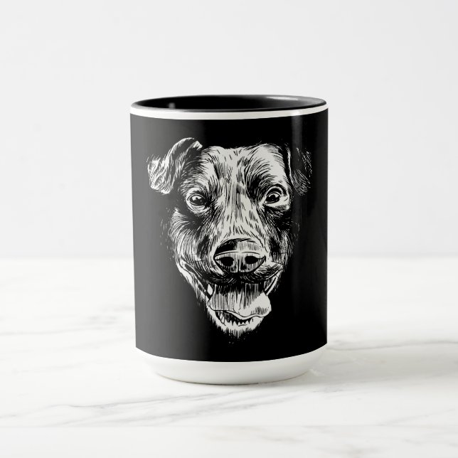 Caneca Terrier de Patterdale  (Centro)