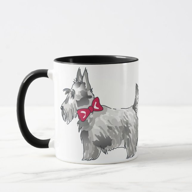 Caneca Terrier escocês (Esquerda)