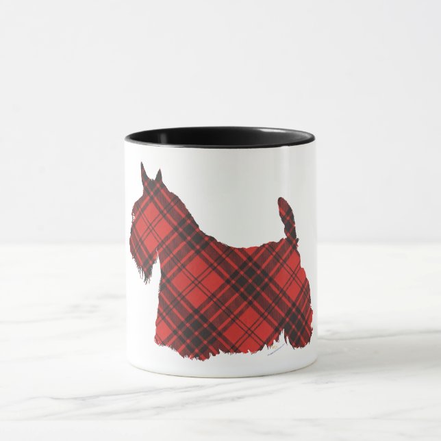 Caneca Terrier Escocês Maxwell Tartan (Centro)