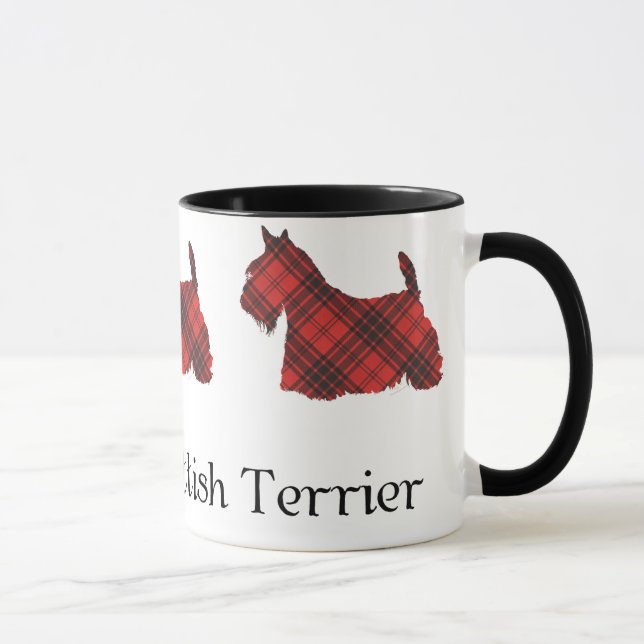 Caneca Terrier Escocês Maxwell Tartan (Direita)