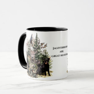 Caneca Terriers de caça alemães