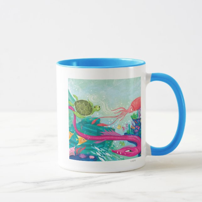 Caneca Tesouros do oceano oculto (Direita)