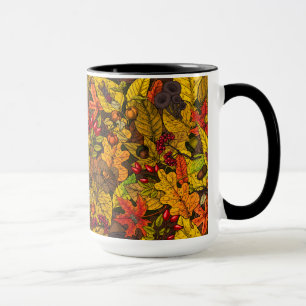 Caneca Tesouros do outono