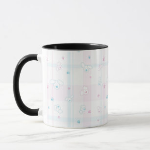 Caneca Teste padrão bonito com cães