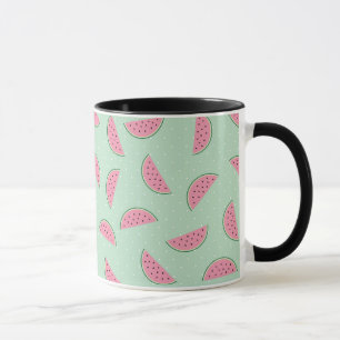 Caneca Teste padrão do Splatter da pintura da fruta