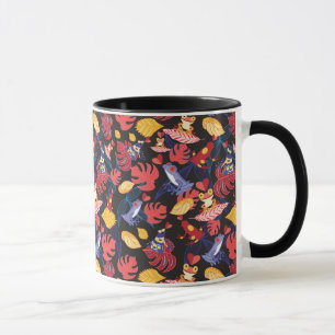 Caneca Teste padrão dos sapos dos amantes