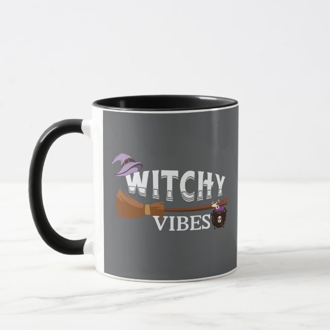 Caneca Testemunha de outubro Vibes Vibes Camisa de Hallow (Esquerda)