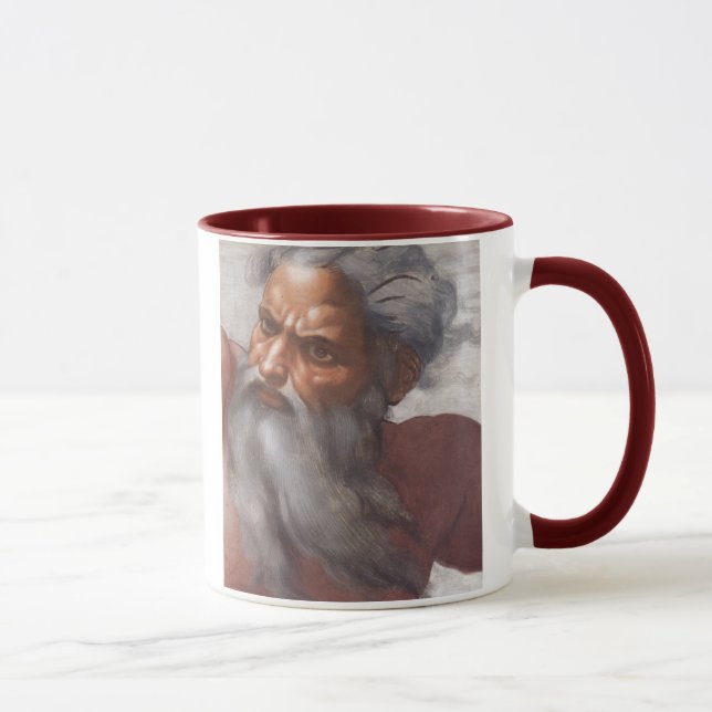 Caneca Teto da capela de Sistine (Direita)