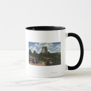 Caneca Teton National Park, WY - Torre do Diabo perto