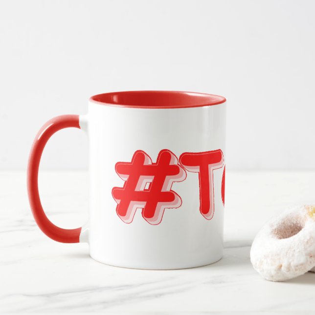 Caneca "#Texas " Design bonito. Comprar Agora (Com Donut)
