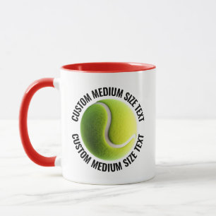 Caneca Têxtil Médio Combo RED 11oz Tênis Personalizado
