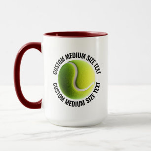 Caneca Têxtil Médio MAROON Combo 15oz Tênis Personalizado