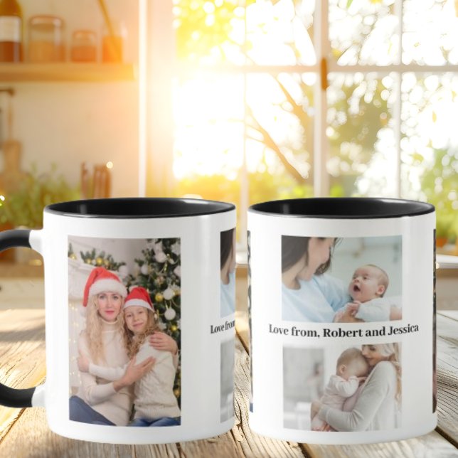 Caneca Texto com Mug de Fotografia para Dia de as mães (Criador carregado)