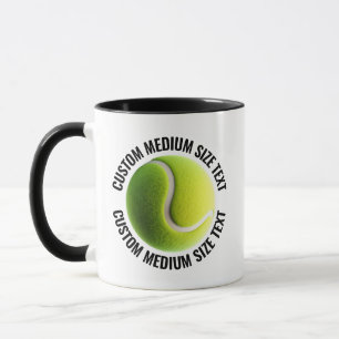 Caneca Texto Médio BLACK Combo 11oz Tênis Personalizado
