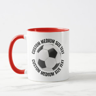 Caneca Texto Médio Camisa Vermelha Combo 325ml Personaliz