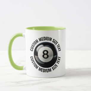 Caneca Texto Médio LIME VERDE Combo 11oz Personalizado 8