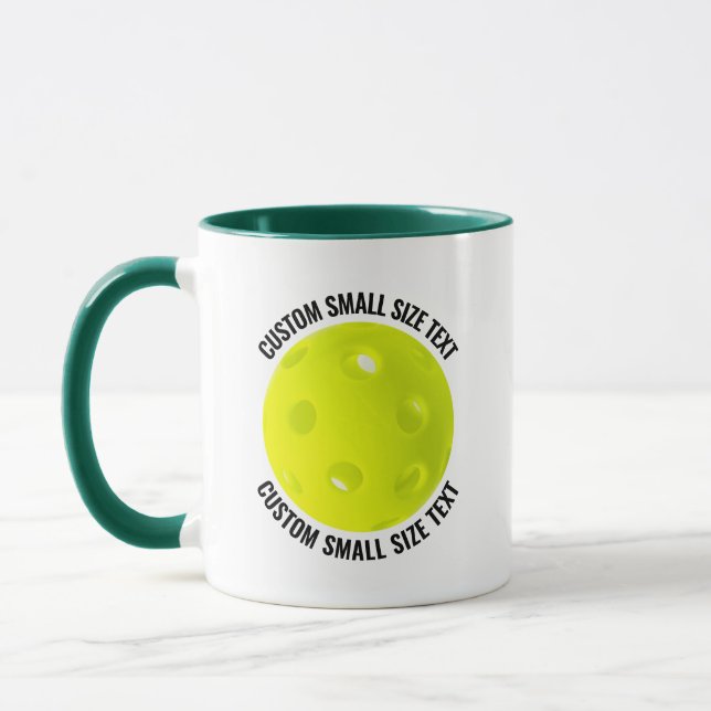Caneca Texto Pequeno HUN. GREEN Combo 11oz Pickleball Per (Esquerda)