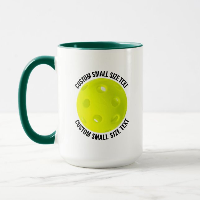 Caneca Texto Pequeno HUN. GREEN Combo 15oz Pickleball Per (Esquerda)