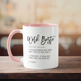 Caneca Texto Personalizado Melhor Amiga Divertida Colega