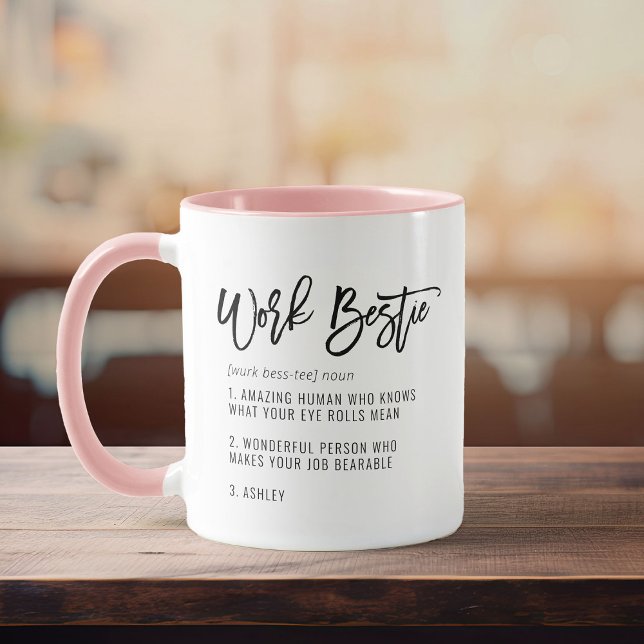 Caneca Texto Personalizado Melhor Amiga Divertida Colega  (Criador carregado)