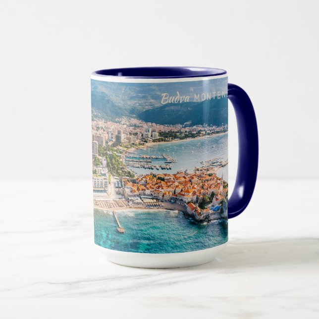 Caneca Texto Personalizado Montenegro (Frente Esquerda)