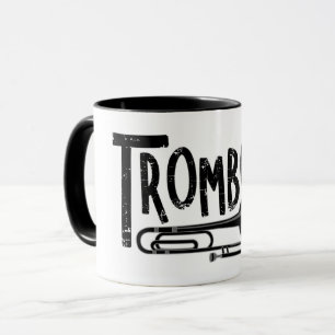 Caneca Texto Rough Trombone