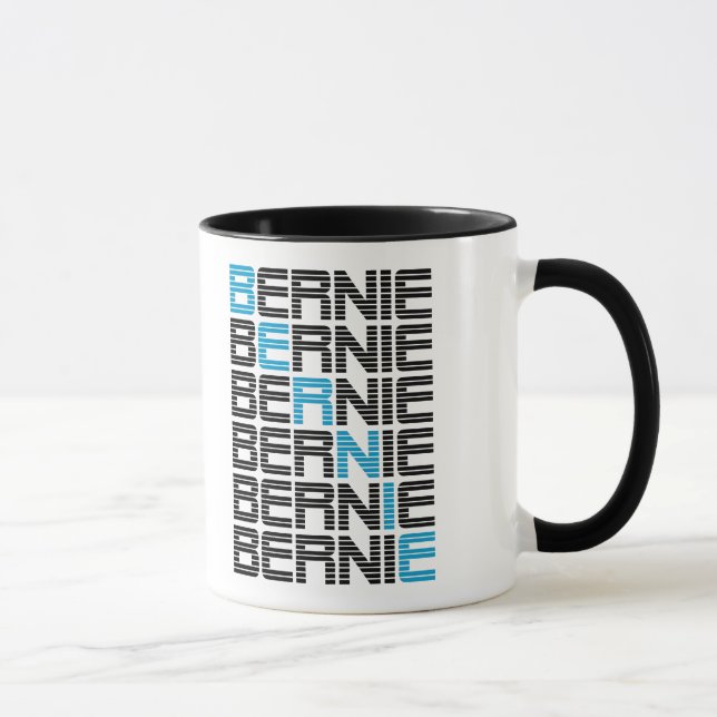Caneca textStacks das máquinas de lixar de BERNIE (Direita)